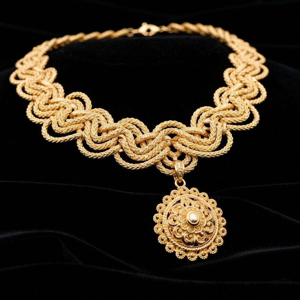 Gold Link Bracelet view 3